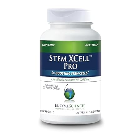 Enzyme Science? Stem XCell? Pro， 60 Capsules – Antioxidan