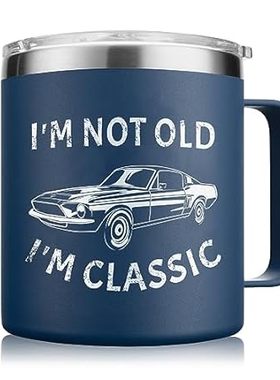 NOWWISH Funny Gifts for Men， I'm Not Old I'm Classic Coff