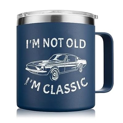 NOWWISH Funny Gifts for Men， I'm Not Old I'm Classic Coff