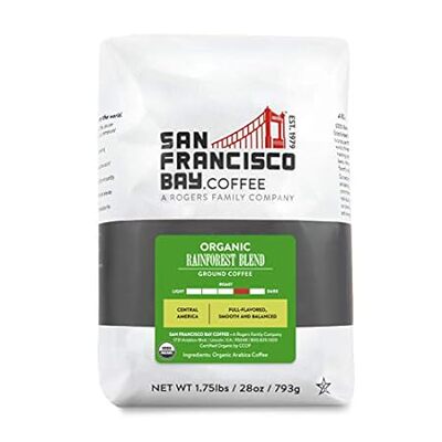 San Francisco Bay Ground Coffee - Organic Rainforest Blen