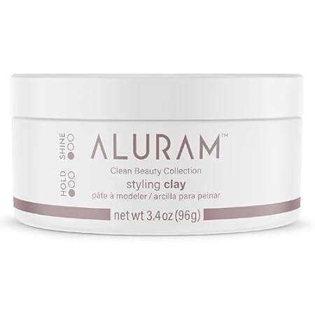 ALURAM Hair Styling Clay， Soft Satin Finish， Clean Beauty