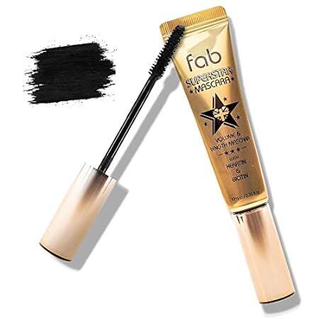 Fab Superstar Mascara: Waterproof Volumizing High Lash Li