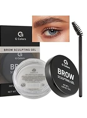 Eyebrow Wax Brow Gel - Eyebrow Styling Wax for Feathery &