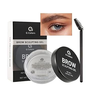 Eyebrow Wax Brow Gel - Eyebrow Styling Wax for Feathery &