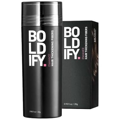 BOLDIFY Hair Fibres for Thinning Hair (MEDIUM BROWN) - 28