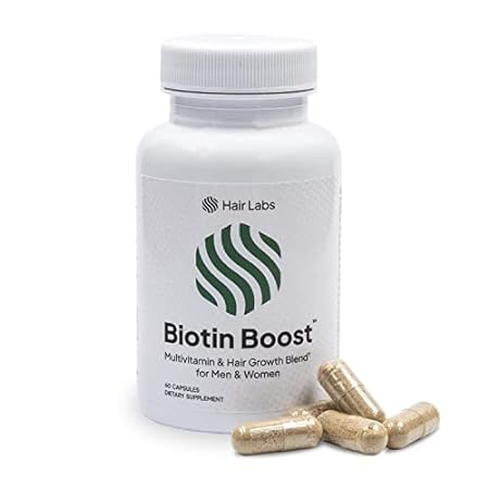 Biotin Boost Hair Growth Supplement， 60 Ct | Hair Loss Vi
