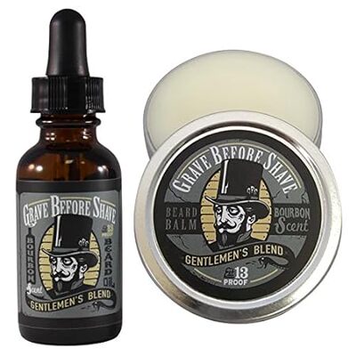 Grave Before Shave? Gentlemen's Blend Beard Pack (Bourbon