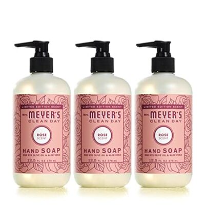 Mrs. Meyer's Clean Day Liquid Hand Soap Rose (12.5 Fl Oz