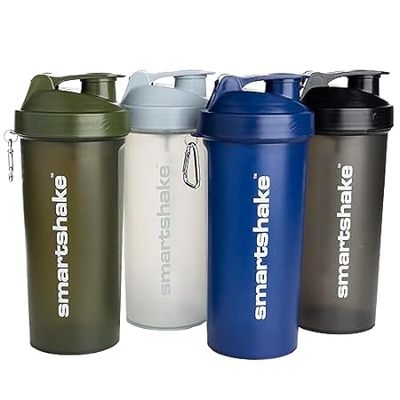 Smartshake Lite 4-Pack Protein Shaker Bottle 800 ml | 27