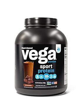 Vega Sport Premium Vegan Protein Powder Chocolate(45 Serv