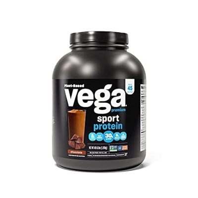 Vega Sport Premium Vegan Protein Powder Chocolate(45 Serv