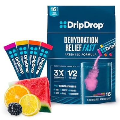 DripDrop Hydration Bold Variety Pack - Electrolyte Drink