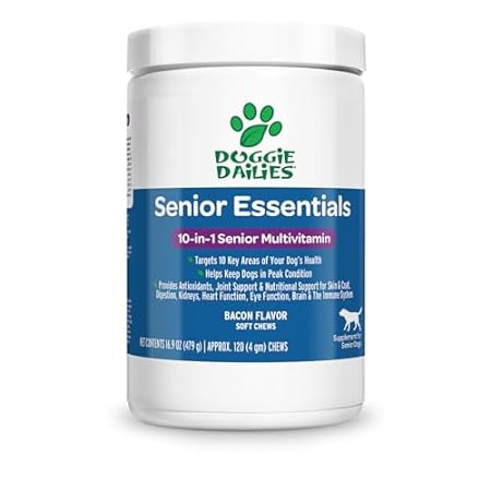 Doggie Dailies Senior Essentials Multivitamin for Dogs So