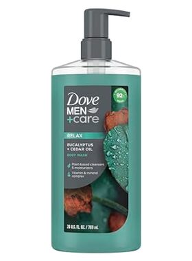 Dove Men+Care Body Wash Eucalyptus + Cedar Oil to Rebuild
