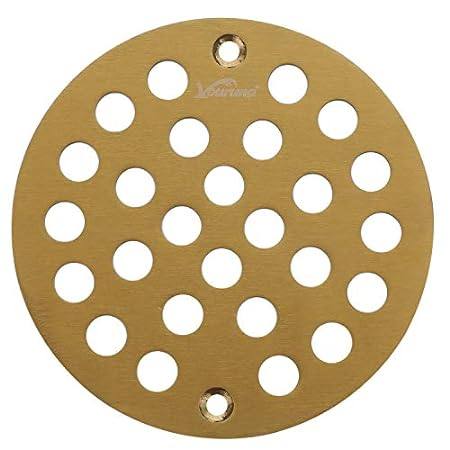 4-Inch Screw-in Shower Strainer Drain Cover Replacement F
