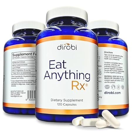 Eat Anything Rx Digestive Enzymes with Probiotics and Pre
