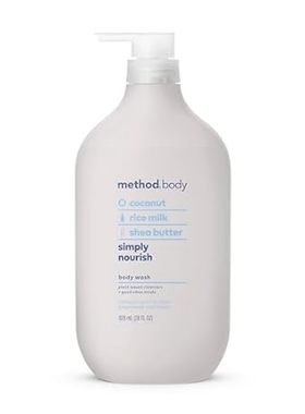 Method Body Wash， Simply Nourish， Paraben and Phthalate F