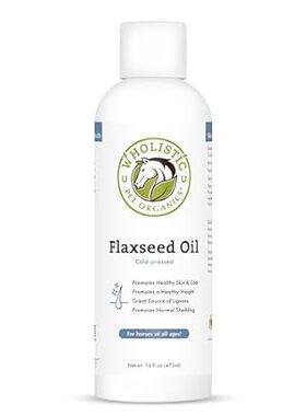 Wholistic Pet Organics Flaxseed Oil: Organic Flaxseed Oil