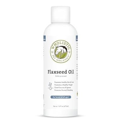 Wholistic Pet Organics Flaxseed Oil: Organic Flaxseed Oil