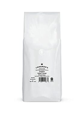 Cameron's Coffee Roasted Whole Bean Coffee， Organic Itali