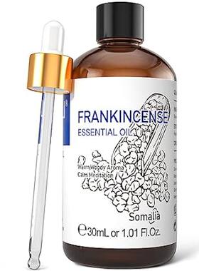 HIQILI 1 Fl Oz Frankincense Essential Oil， 100% Pure Undi