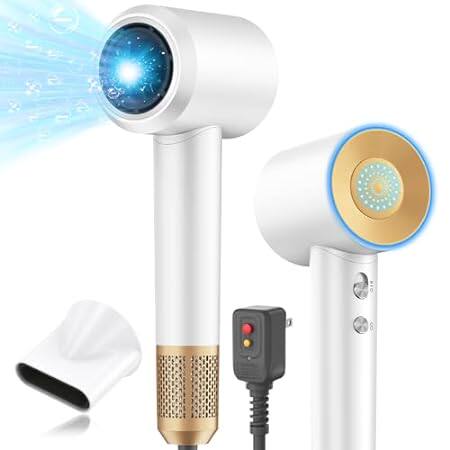 Hair Dryer， High-Speed Blow Dryer with 110，000 RPM for Fa