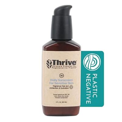 Thrive Natural Care Mineral Face Sunscreen for Sensitive