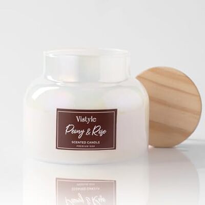 Scented Candle， 16 Oz Large Jar Candle up to 65+ Hours Bu