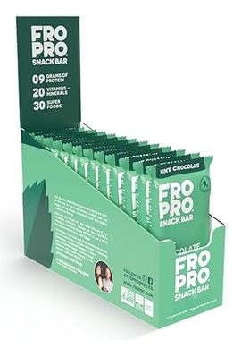 FROPRO Plant Protein Snack Bars - Plant Based Protein Bar