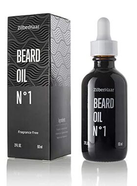 ZilberHaar - Beard Oil N 1 - Pure， Organic Moroccan Jojob