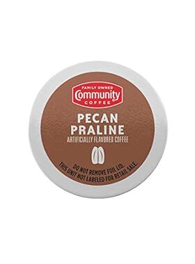 Community Coffee Pecan Praline Flavored 24 Count Coffee P
