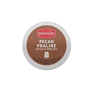 Community Coffee Pecan Praline Flavored 24 Count Coffee P