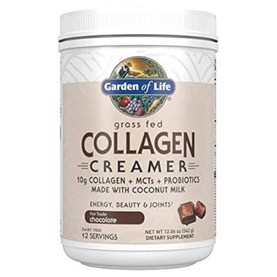 Garden of Life Grass Fed Collagen Creamer Powder - Chocol