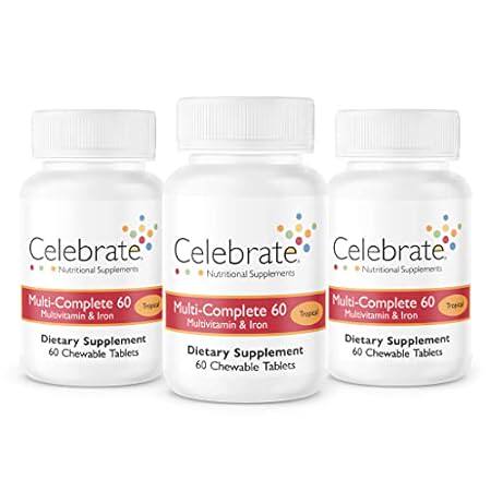 Celebrate Vitamins Multi-Complete 60 Bariatric Multivitam