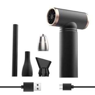 Cordless Hair Dryer, Mini Blow Dryer, Aluminum Air Duster