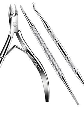 Teenitor Ingrown Toenail Tools Kit， Ingrown Toenail Clipp