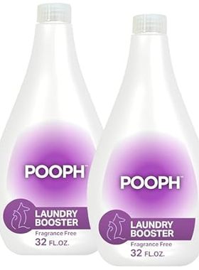 Pooph Laundry Additive， 32oz， 2-Pack (32 Loads) - Dismant