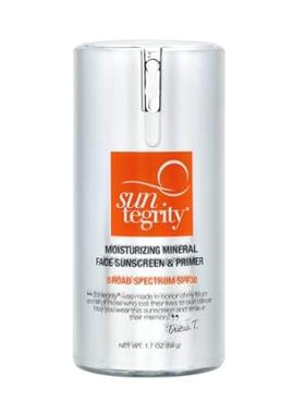 Suntegrity Moisturizing Mineral Face Sunscreen and Primer