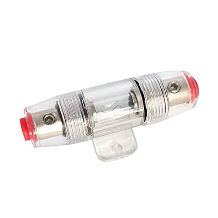 KEDAKEJI 8/10 Gauge AWG in-Line AGU Fuse Holder with 100