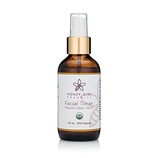 Honey Girl Organics Facial Toner, USDA Certified Organic