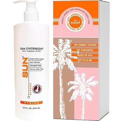 Sun Laboratories Tan Overnight Self-Tanning Lotion for Bo