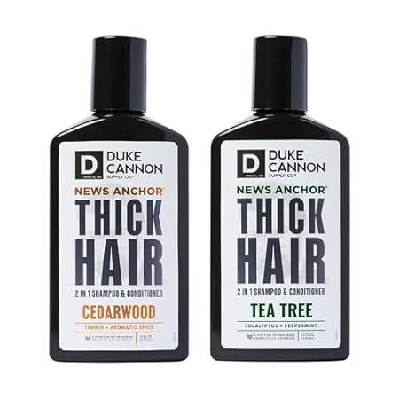 Duke Cannon Supply Co. News Anchor 2-in-1 Hair Wash Cedar