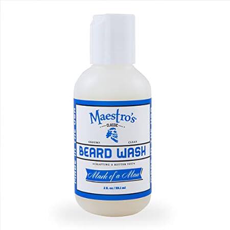 Maestro's Classic BEARD WASH | Anti-Itch， Deep Cleaning，