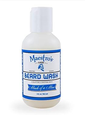 Maestro's Classic BEARD WASH | Anti-Itch， Deep Cleaning，