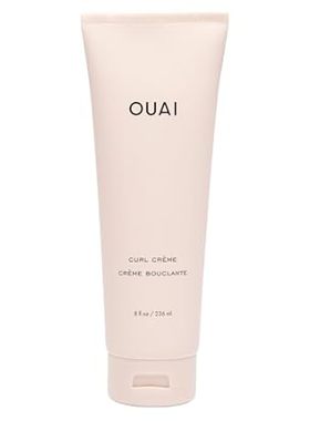 OUAI Curl Cream - Curl Defining Cream for Hydrated， Shiny