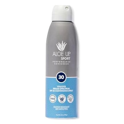 Aloe Up Sport Continuous Spray Sunscreen SPF 30 - Broad S