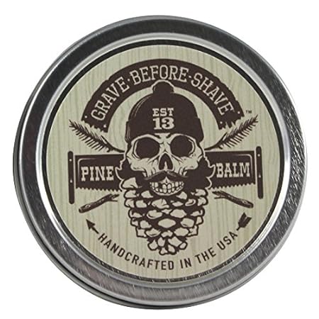 Grave Before Shave? Pine Scent Beard Balm (Pine/Cedar woo