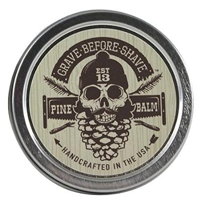 Grave Before Shave? Pine Scent Beard Balm (Pine/Cedar woo