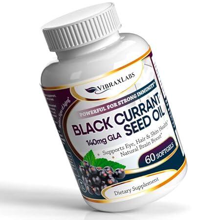 Black Currant Oil 1000mg - Hexane Free – Natural Anti Agi