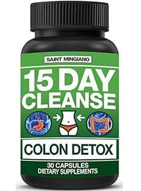 15 Day Cleanse | Colon Detox with Natural Laxative for Co